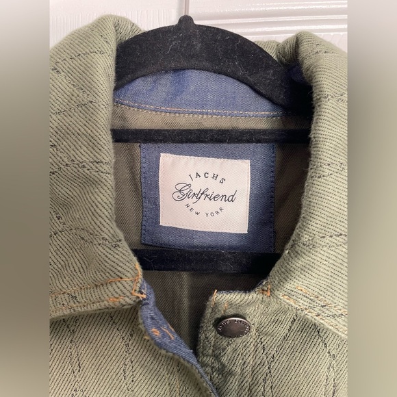 NWT Jachs Green Quilted Utility Jacket - Picture 2 of 8